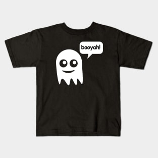 Ghost says BOOyah - ORENOB Kids T-Shirt